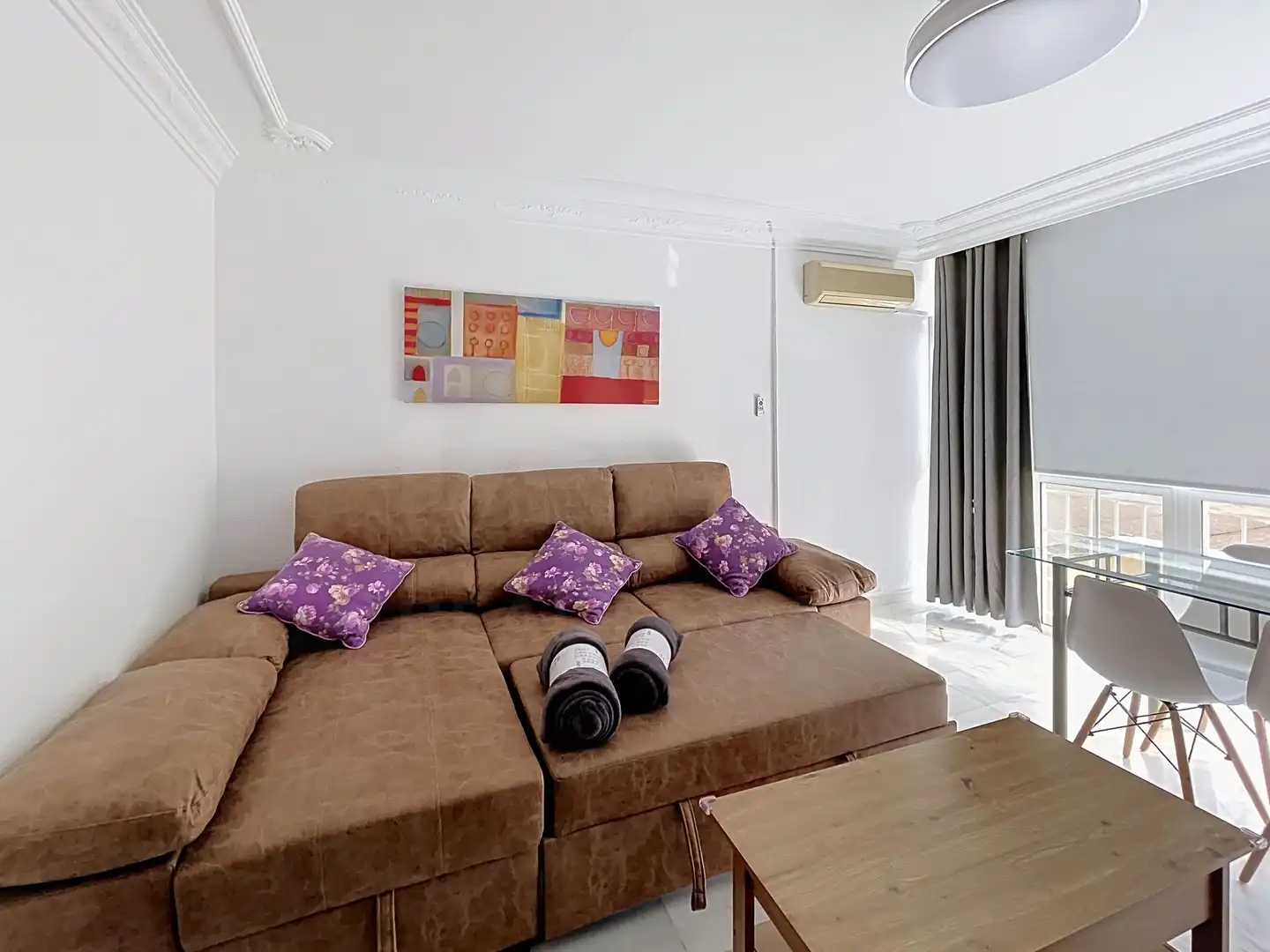Living room of Flat for rent in Málaga