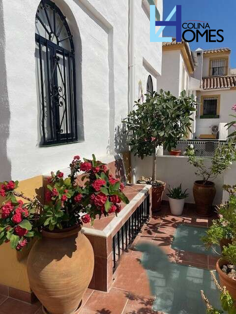 Terrace of Single-family semi-detached for sale in Torremolinos  with Terrace, Storage room and Furnished
