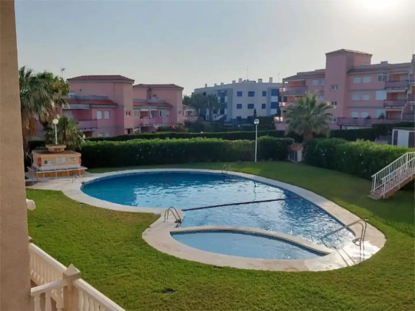 Piscina de Pis de lloguer en Alcalà de Xivert amb Aire condicionat, Jardí privat i Piscina