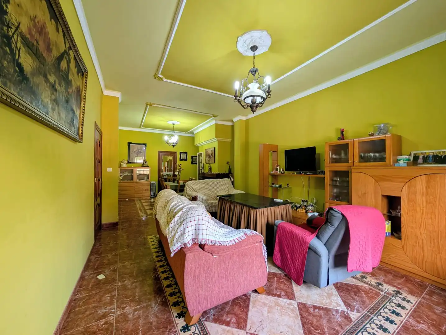Sala d'estar de Casa o xalet en venda en Loja amb Aire condicionat, Calefacció i Terrassa