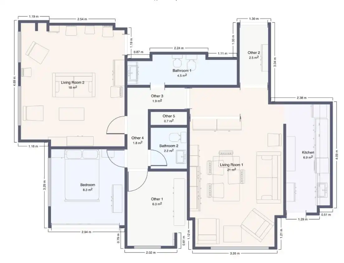 Appartement avec ascenseur à vendre à Bailén - Miraflores, imagen 17