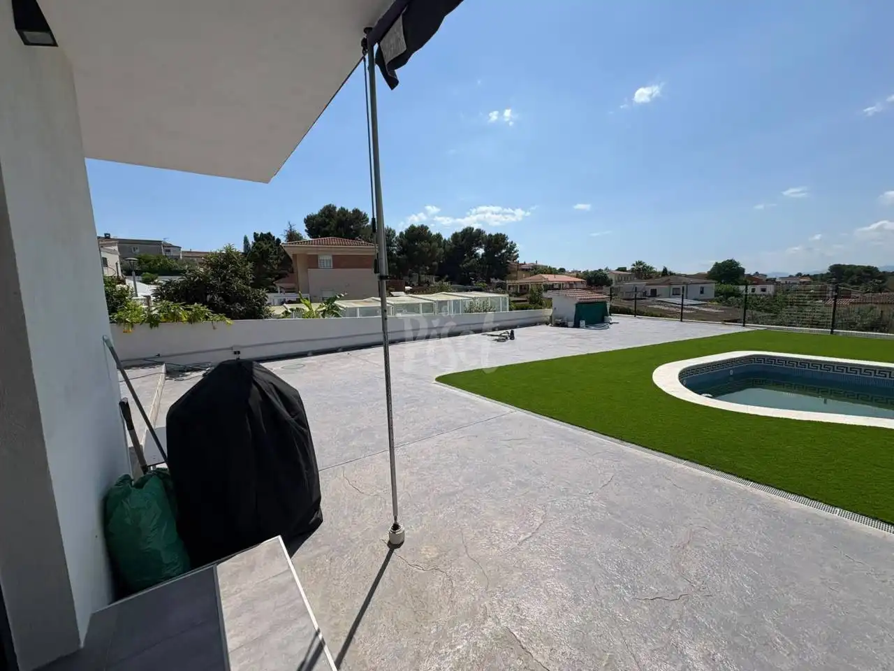 Terraza de Casa o chalet en venta en Els Pallaresos con Jardín privado y Piscina