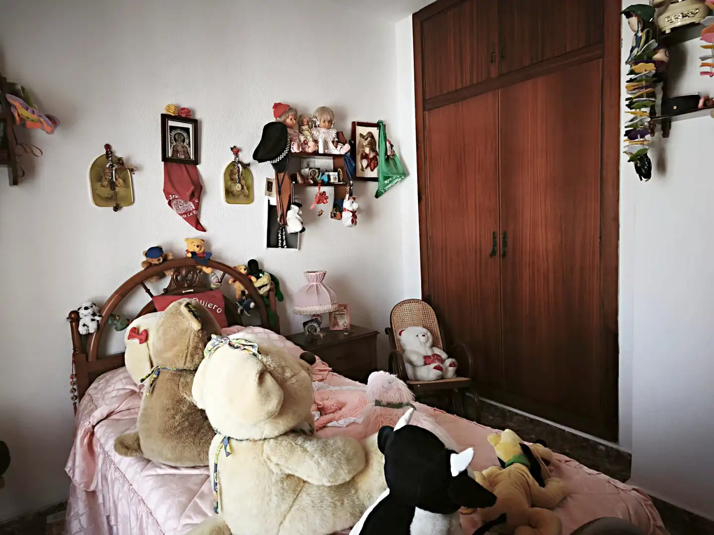 Habitación de Casa adosada en venta en Málaga con Aire acondicionado, Terraza y Amueblado