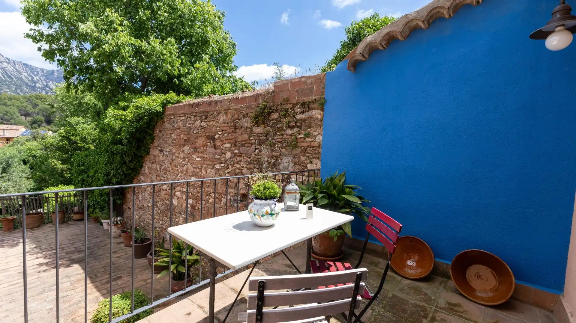 Terraza de Finca rústica en venta en El Bruc con Calefacción y Terraza