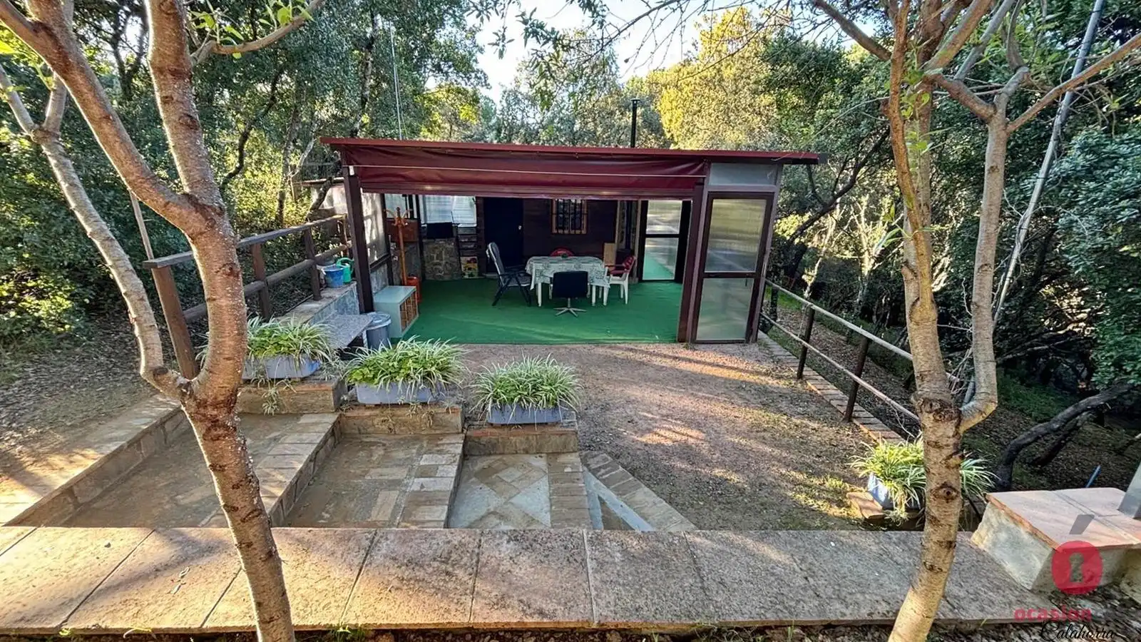 Terrace of Country homes for sale in  Córdoba Capital  with Air Conditioner, Private garden and Storage room