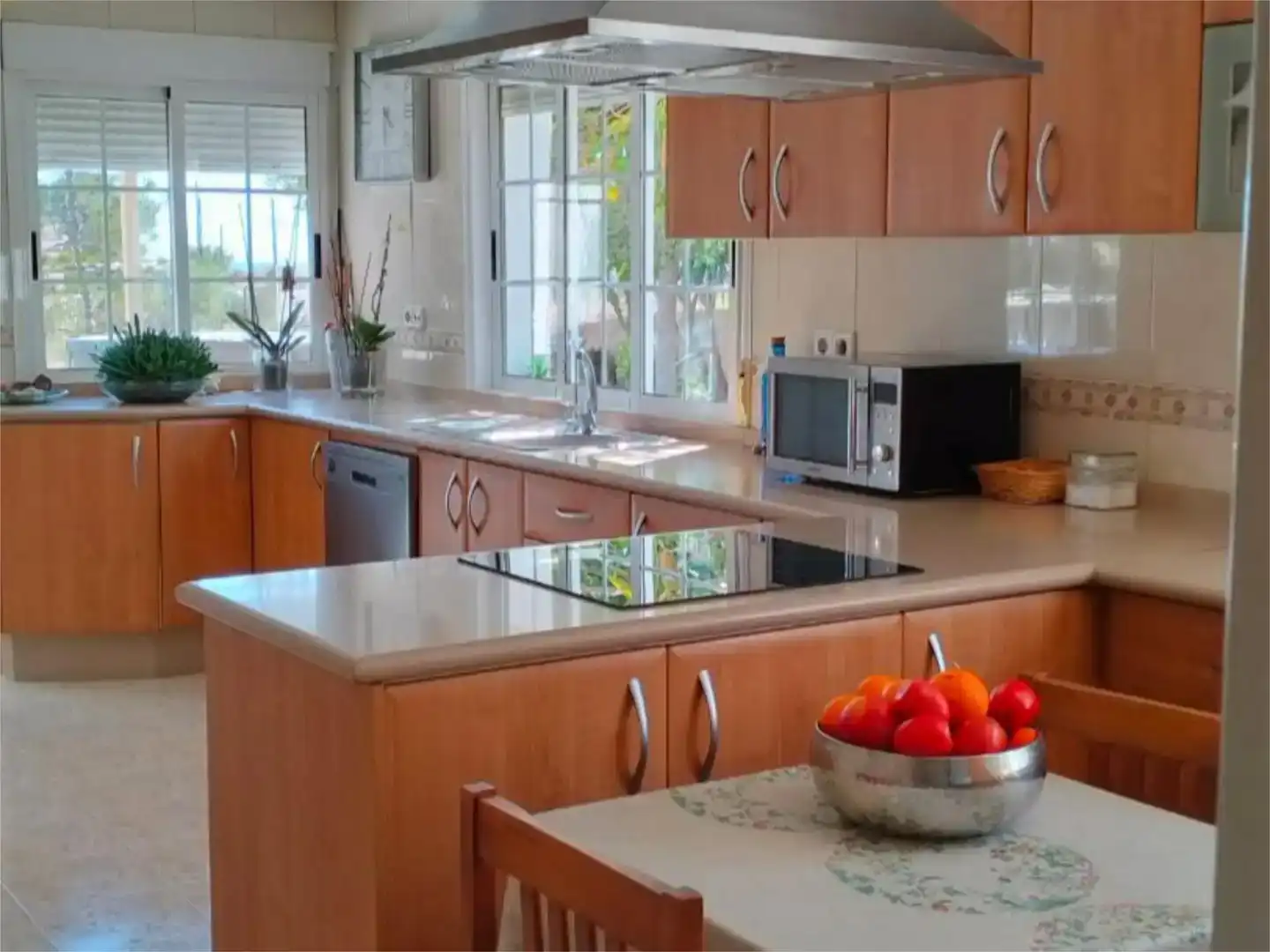 Cocina de Casa o chalet en venta en Elche / Elx con Aire acondicionado