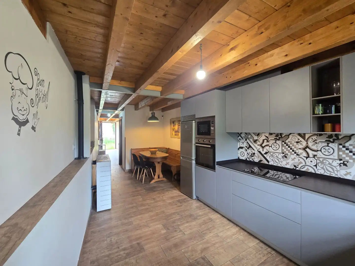 Cocina de Casa o chalet en venta en Llanes con Calefacción, Jardín privado y Trastero