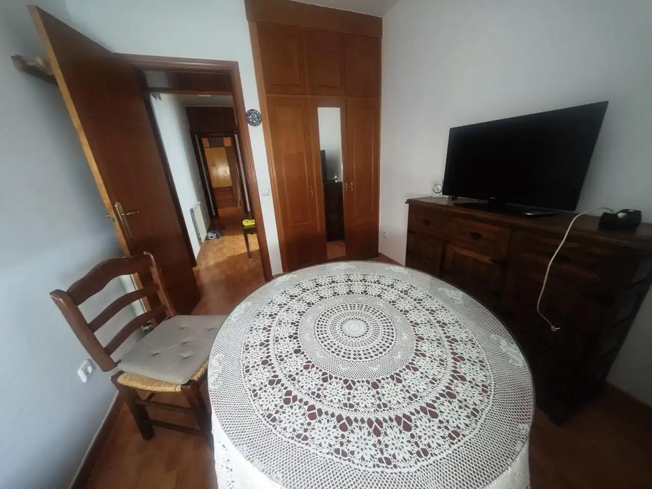 Sala de estar de Piso en venta en Plasencia con Aire acondicionado, Terraza y Amueblado
