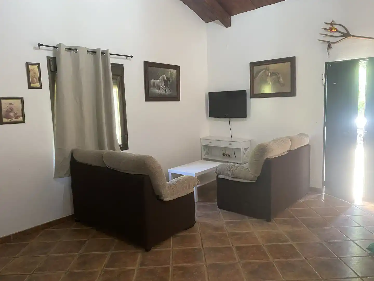 Sala d'estar de Finca rústica en venda en El Bosque