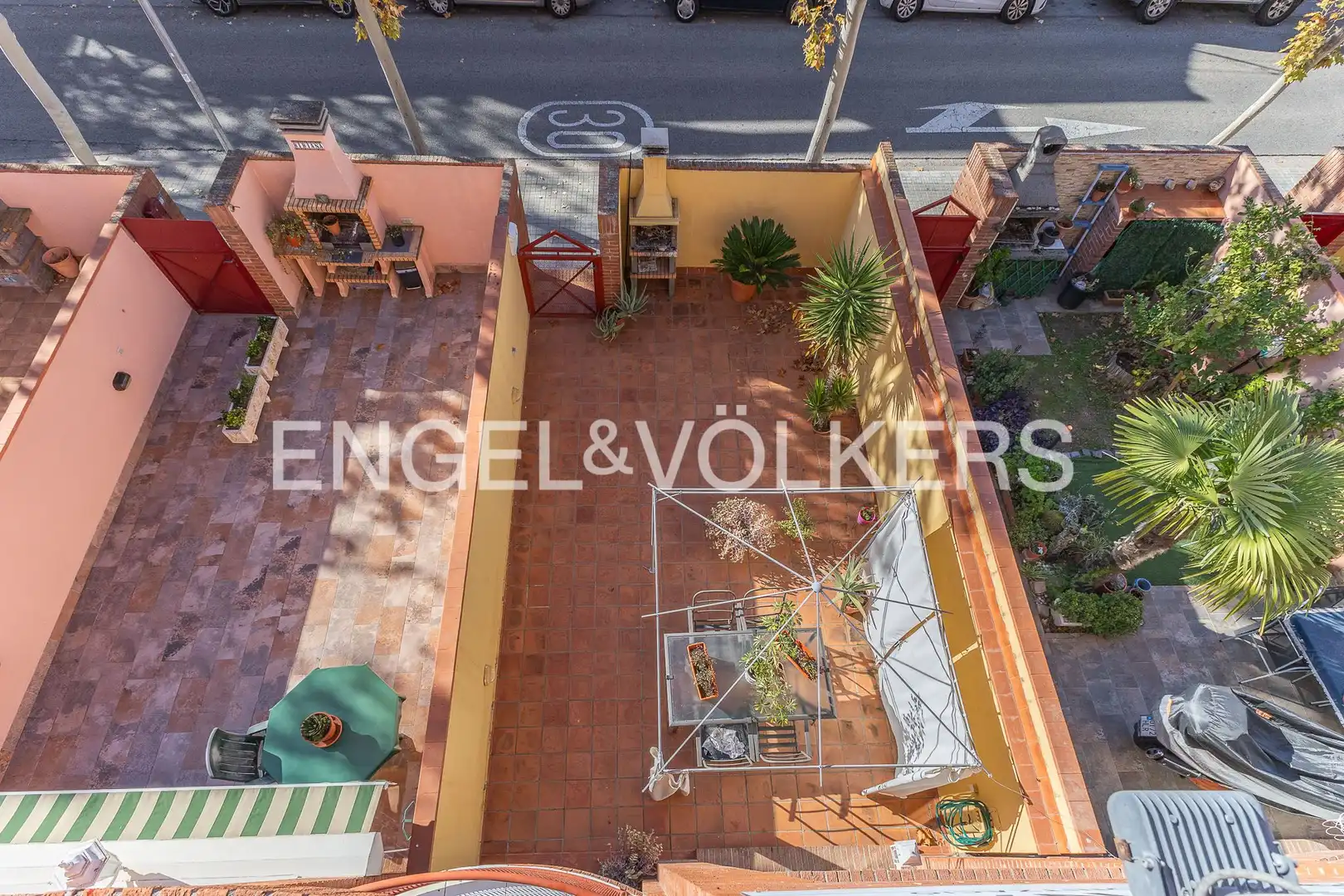 Terrassa de Casa adosada en venda en Sabadell amb Aire condicionat, Calefacció i Jardí privat