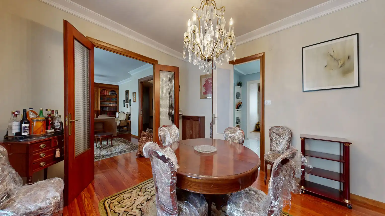 Dining room of Houses for sale in Tafalla  with Heating, Private garden and Parquet flooring