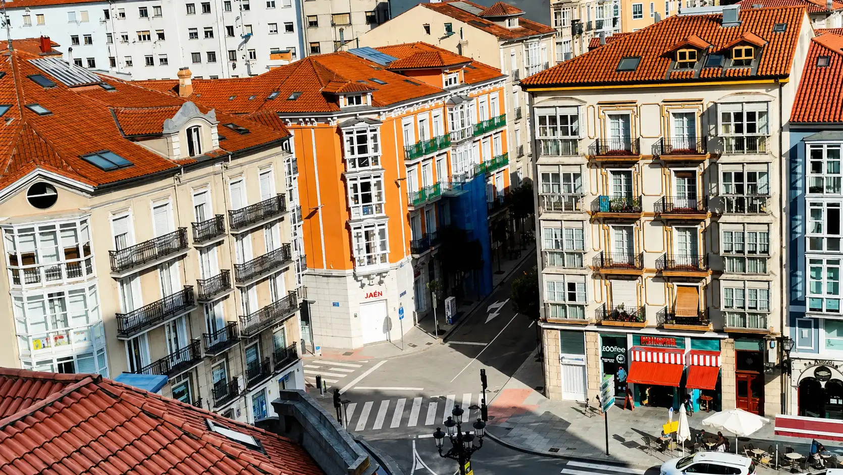 Vista exterior de Piso de alquiler en Santander con Calefacción, Trastero y Horno