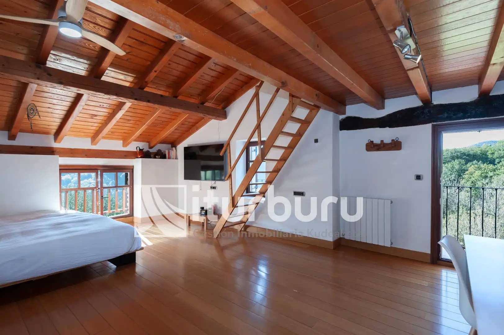 Sala de estar de Casa o chalet en venta en Arrieta, Bizkaia