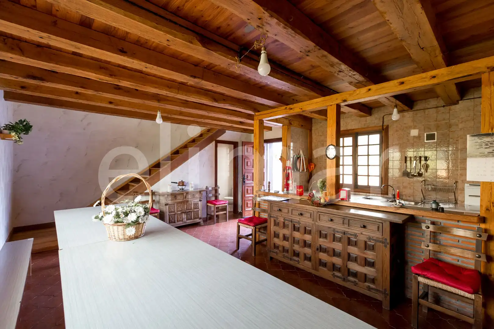 Cocina de Casa o chalet en venta en Larrabetzu con Jardín privado, Terraza y Trastero