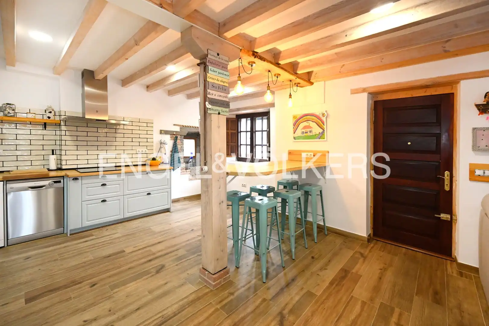 Cocina de Casa o chalet en venta en Suances con Calefacción y Jardín privado