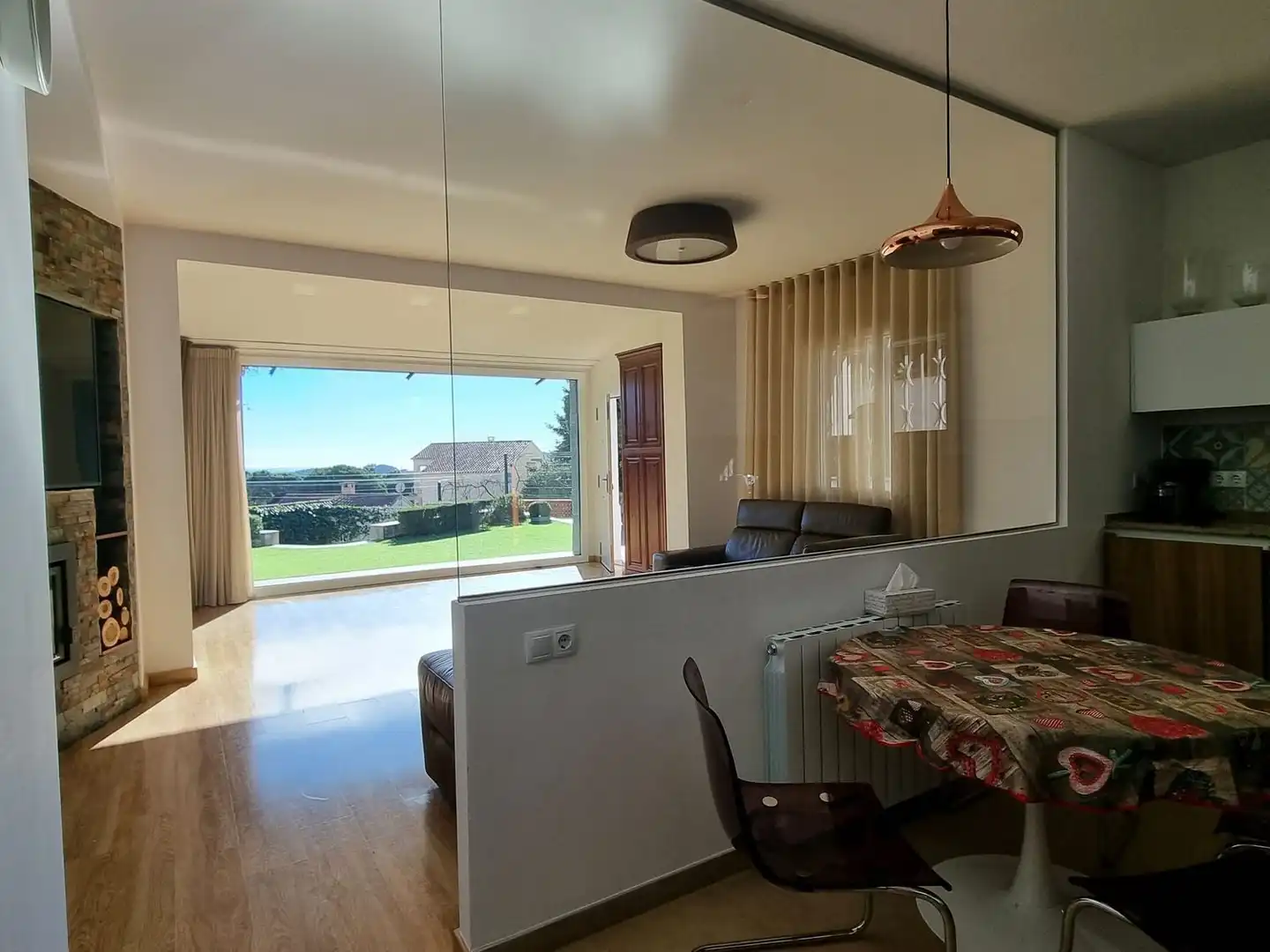 Menjador de Casa o xalet en venda en Lloret de Mar amb Aire condicionat, Calefacció i Jardí privat