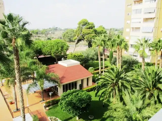 Garten von Wohnungen zum Verkauf in El Campello mit Klimaanlage, Heizung und Parkett