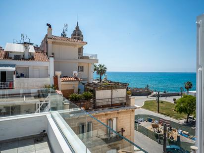 Terrace of Single-family semi-detached for sale in Sitges  with Air Conditioner, Heating and Parquet flooring