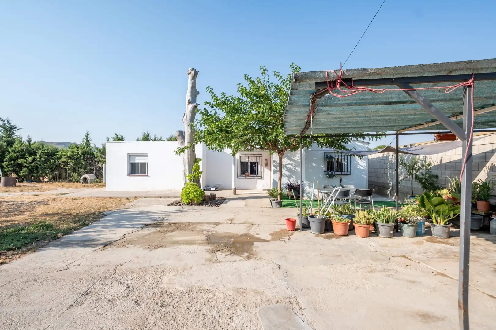 Vista exterior de Finca rústica en venda en Cadrete amb Aire condicionat, Calefacció i Jardí privat