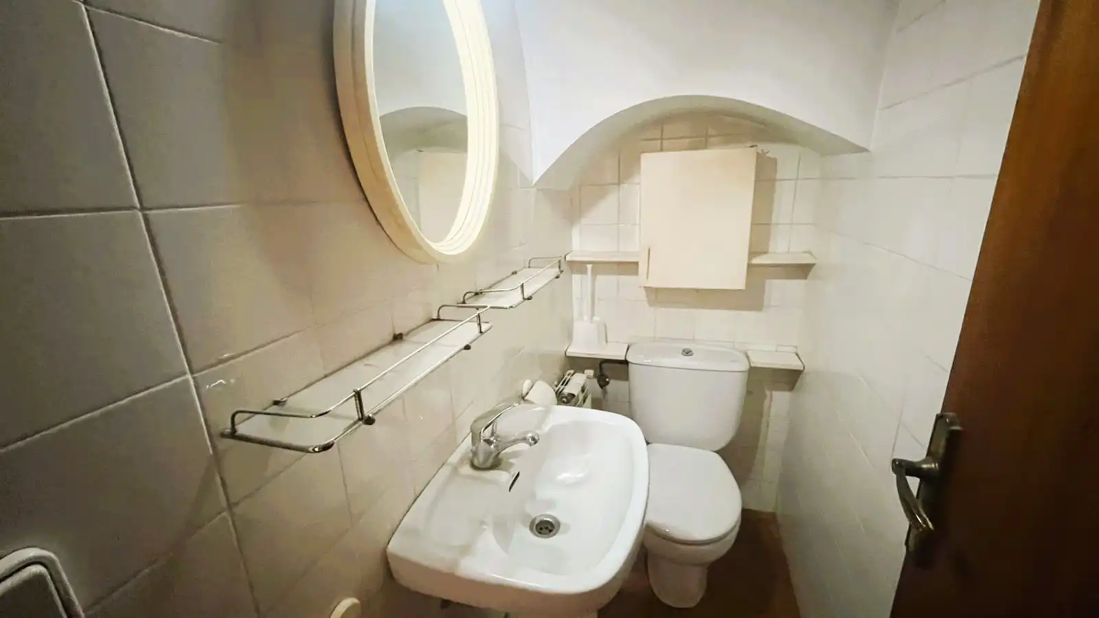 Baño de Casa adosada de alquiler en Breda con Calefacción