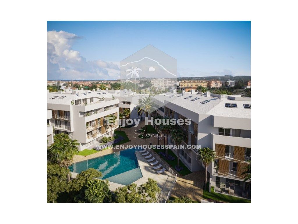 Exterior view of Apartment for sale in Jávea / Xàbia  with Air Conditioner, Heating and Private garden