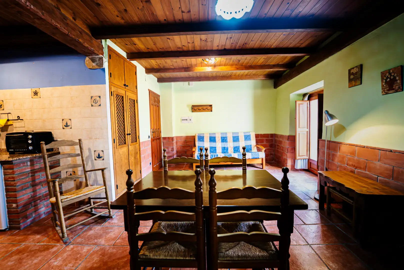 Dining room of Flat for sale in Vilanova de Prades  with Heating, Furnished and Oven