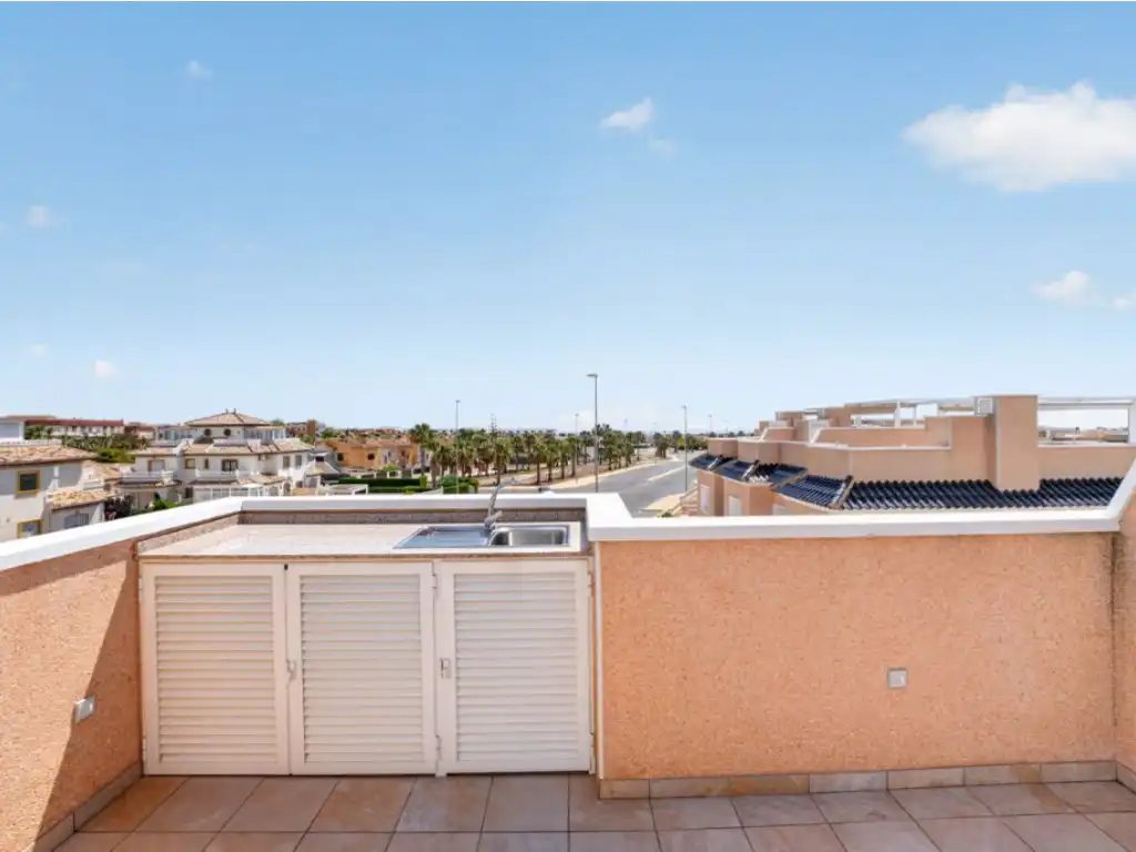 Terraza de Casa adosada en venta en Orihuela con Aire acondicionado, Jardín privado y Terraza