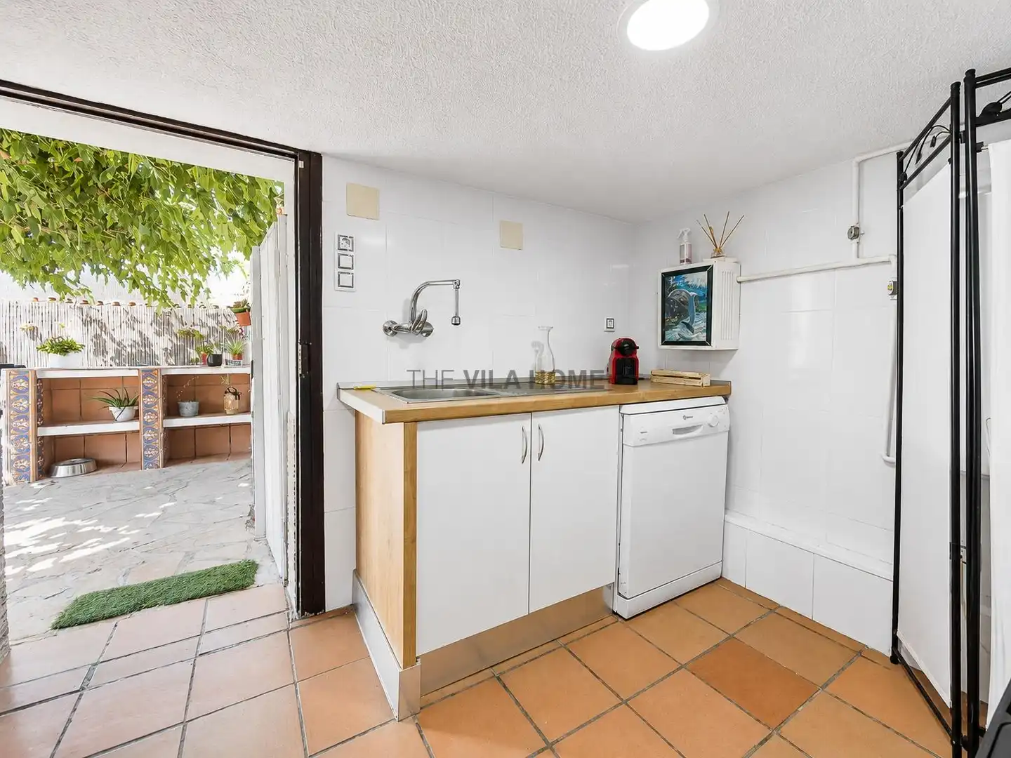 Cocina de Casa o chalet en venta en Vilanova i la Geltrú con Aire acondicionado, Calefacción y Jardín privado