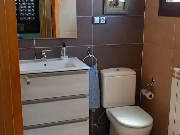 Baño de Casa o chalet en venta en Parla con Aire acondicionado, Parquet y Trastero