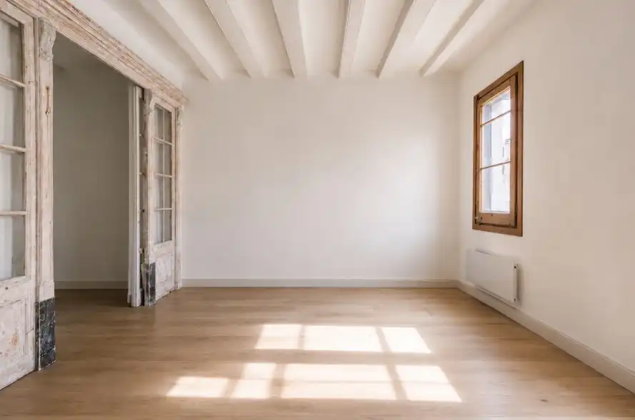 Sala de estar de Piso en venta en Barcelona con Aire acondicionado, Parquet y Horno