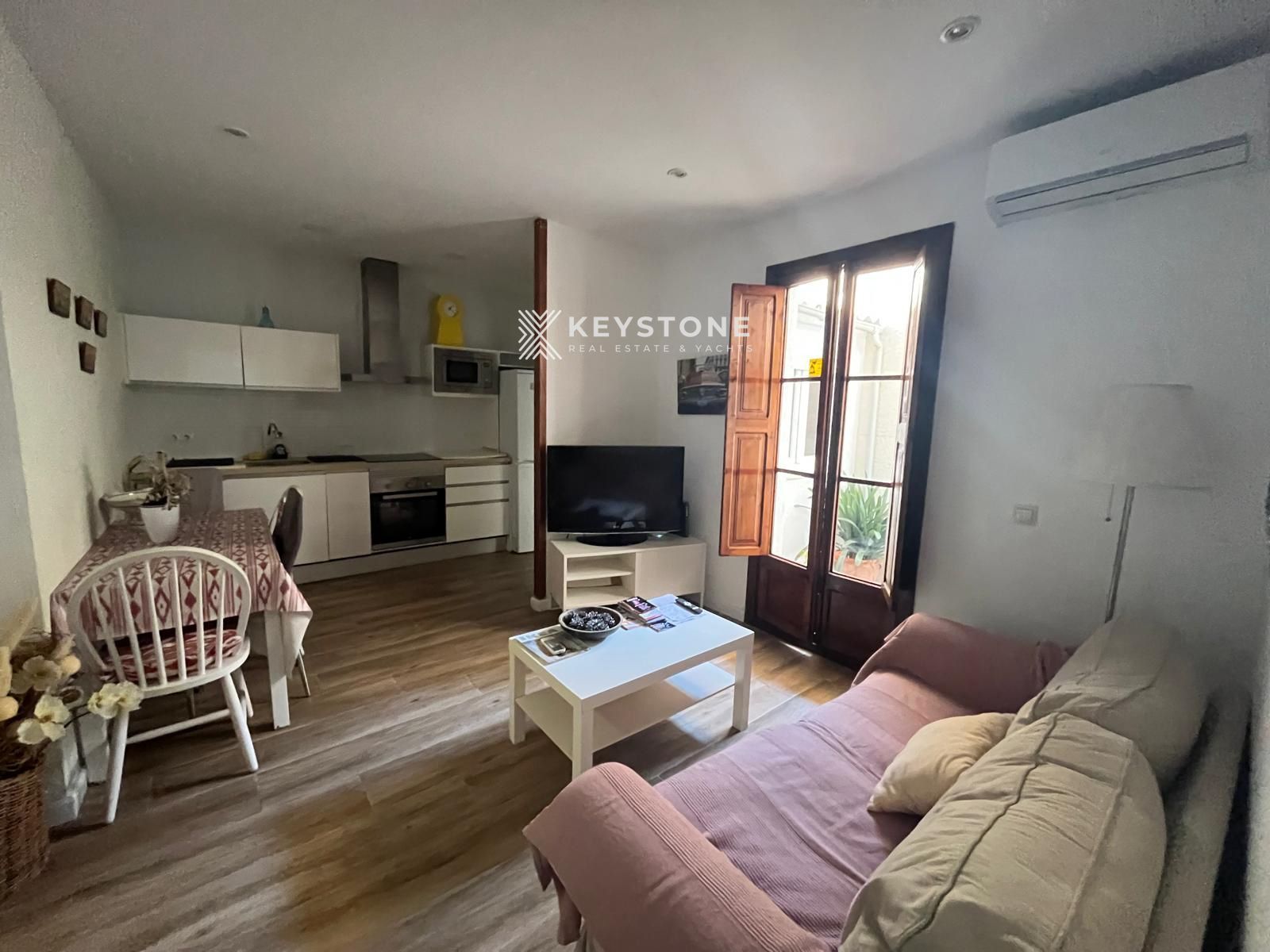 Living room of Flat to rent in  Palma de Mallorca  with Air Conditioner and Furnished