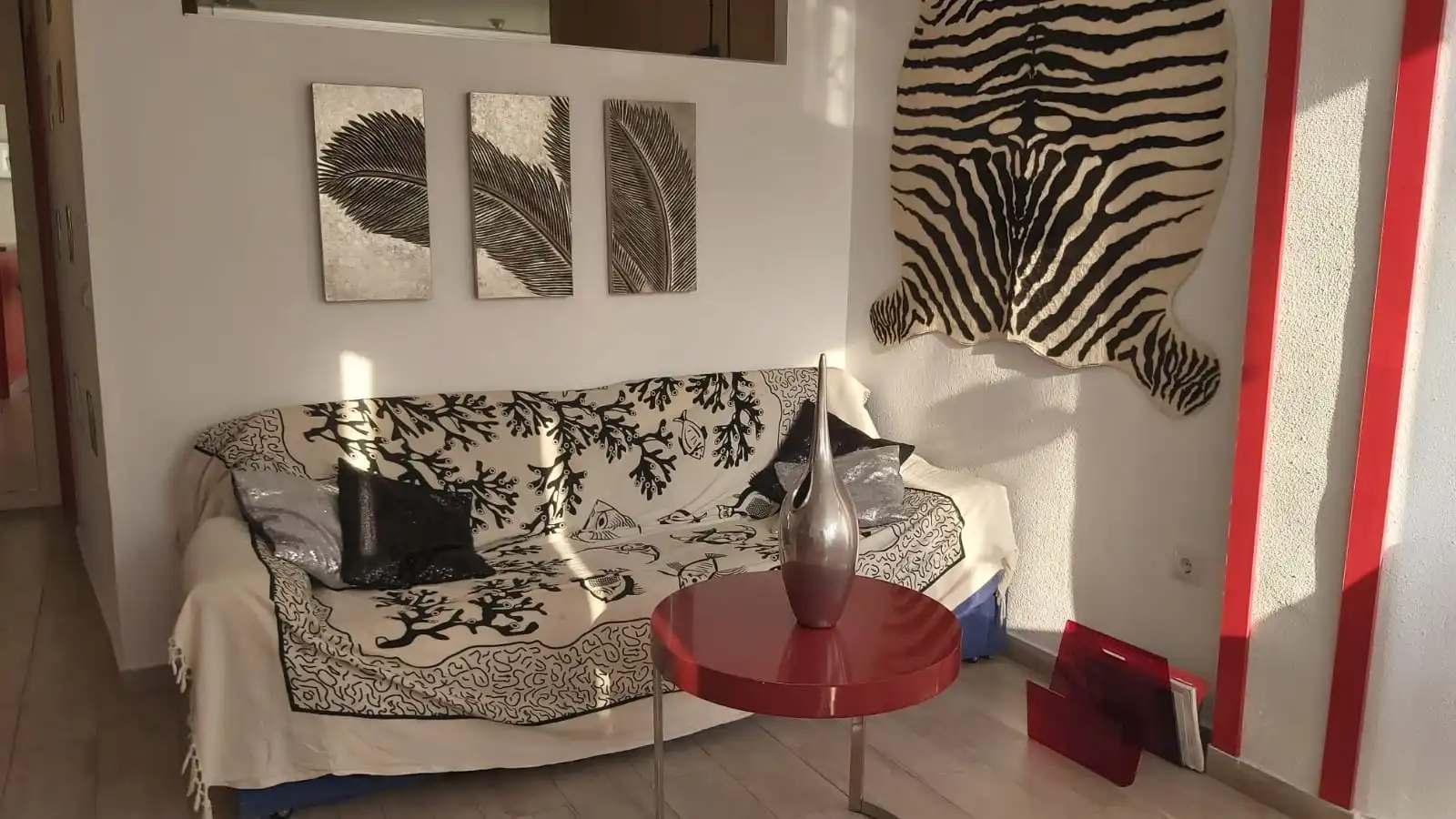 Living room of Flat for sale in Mijas  with Storage room, Furnished and Oven
