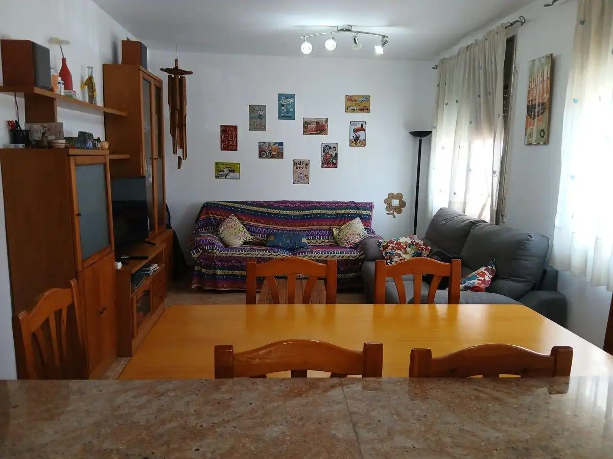 Living room of Ground floor for sale in La Ràpita  with Furnished