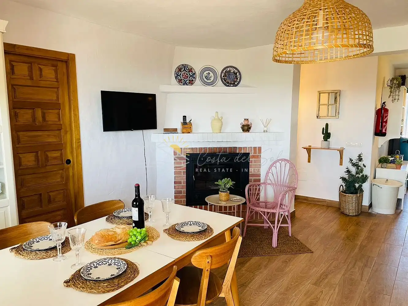 Comedor de Casa o chalet de alquiler en Torrox con Piscina