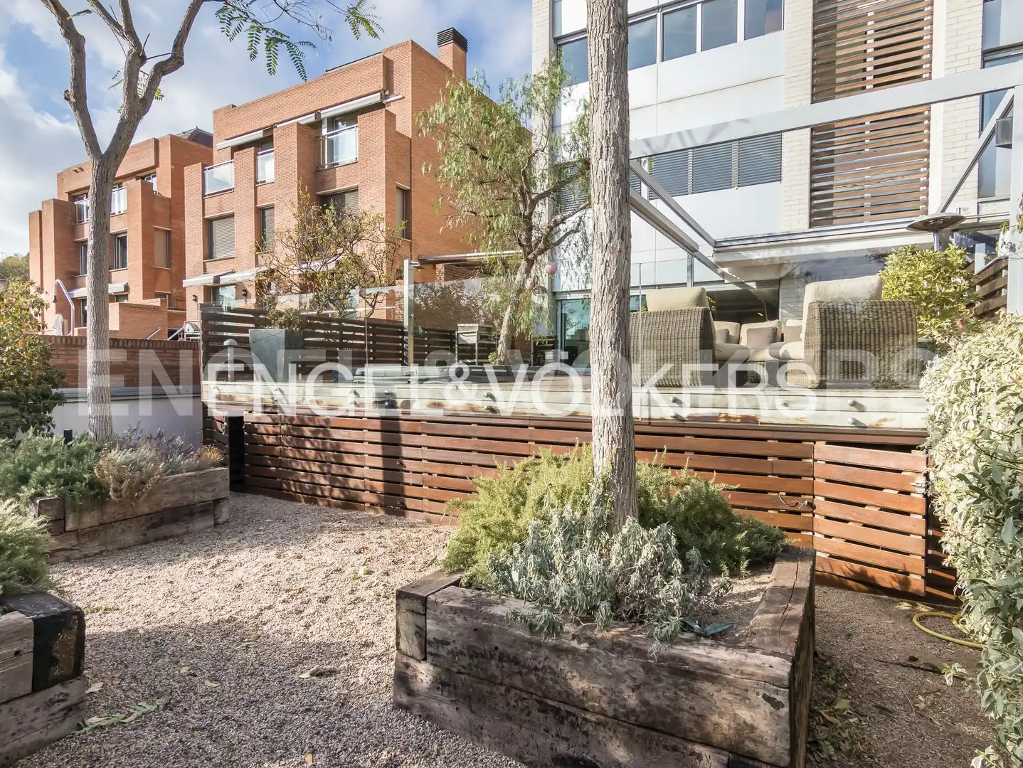 Terraza de Casa adosada en venta en Sarrià - Sant Gervasi