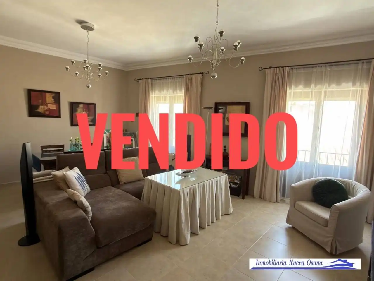 Living room of Flat for sale in Osuna  with Air Conditioner and Terrace