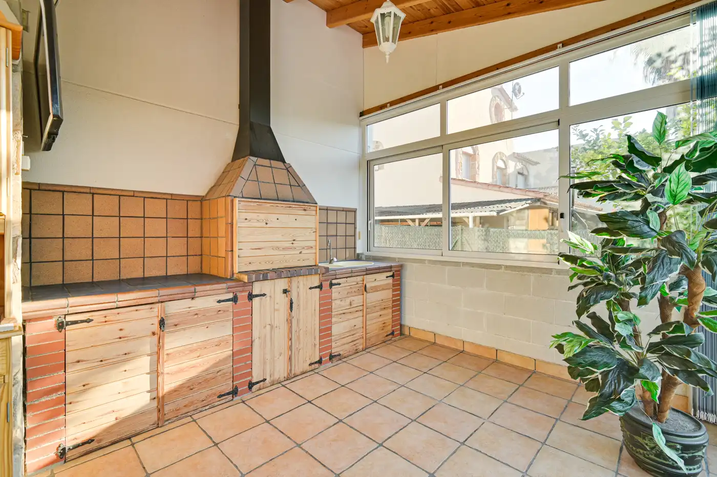 Cocina de Casa o chalet en venta en Lloret de Mar con Aire acondicionado, Calefacción y Piscina