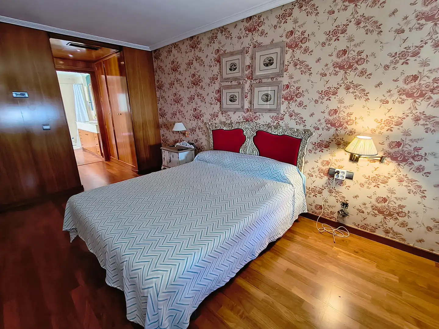 Habitación de Casa o chalet de alquiler en San Vicente del Raspeig / Sant Vicent del Raspeig con Aire acondicionado, Parquet y Amueblado