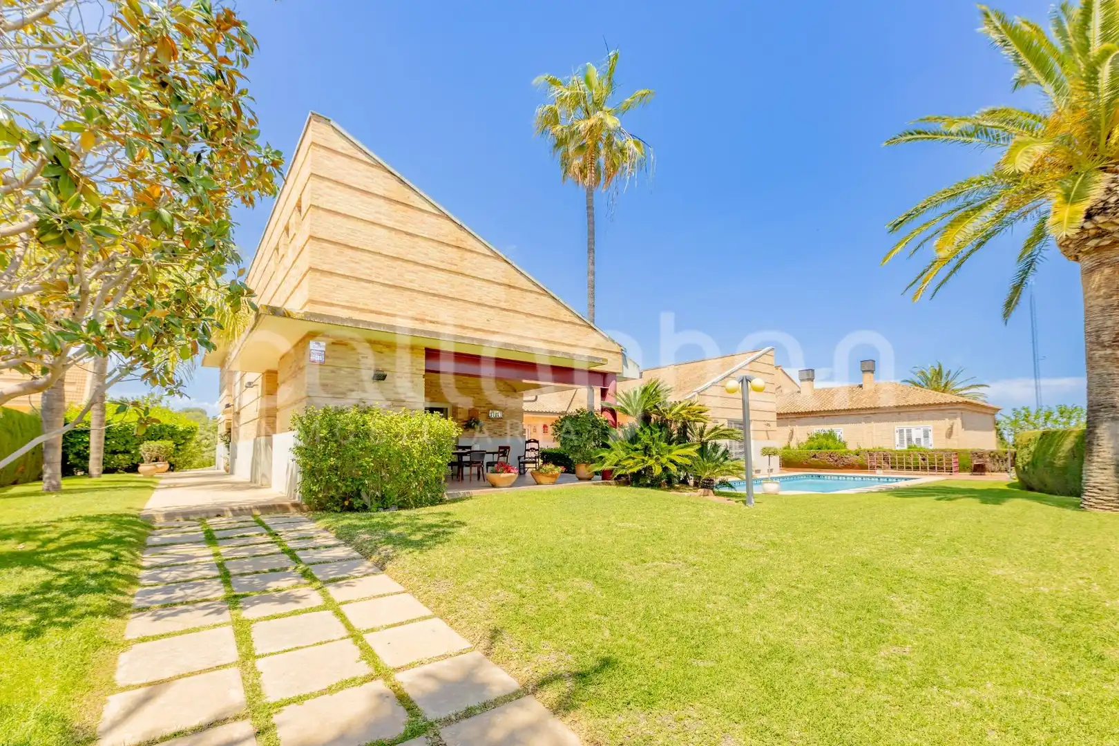 Garden of Houses for sale in Godella  with Air Conditioner, Heating and Private garden