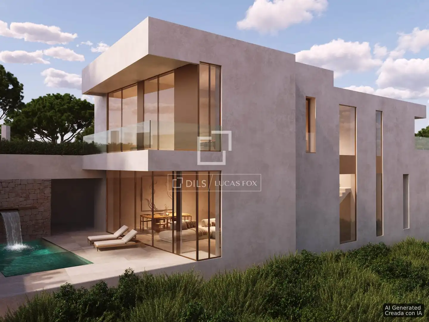 Vista exterior de Casa o chalet en venta en Santa Eulària des Riu con Aire acondicionado, Calefacción y Jardín privado