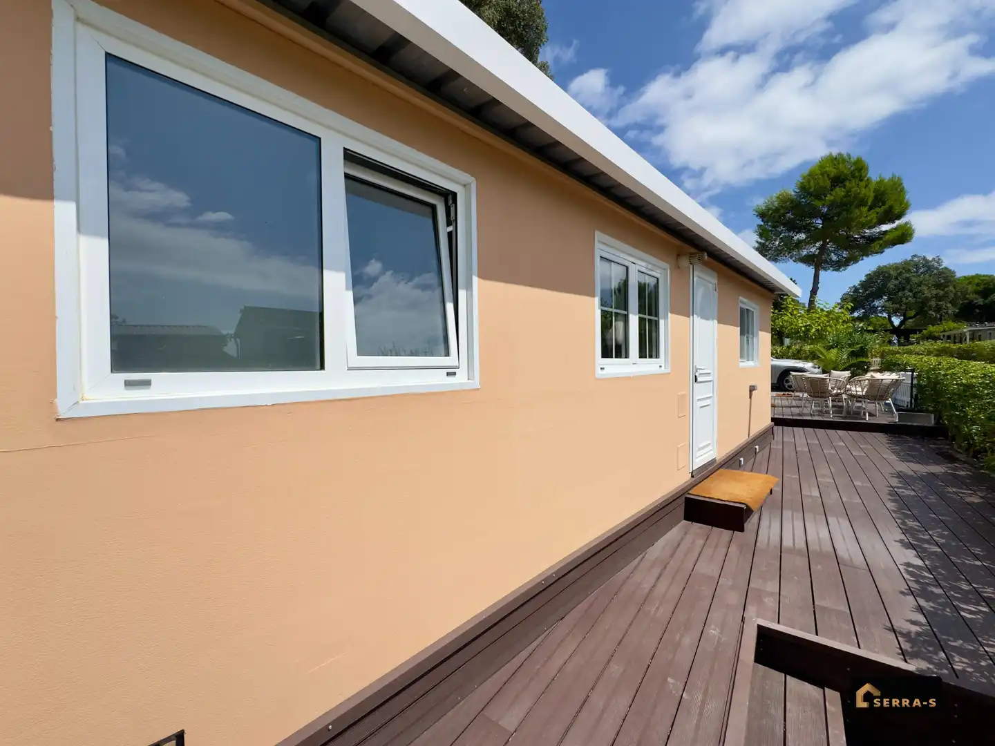 Vista exterior de Casa o chalet en venta en Palafolls con Aire acondicionado y Piscina comunitaria