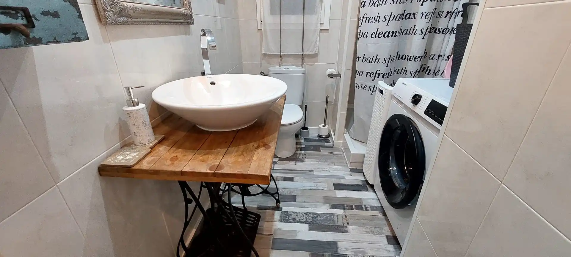 Baño de Apartamento en venta en Pals con Aire acondicionado, Calefacción y Piscina