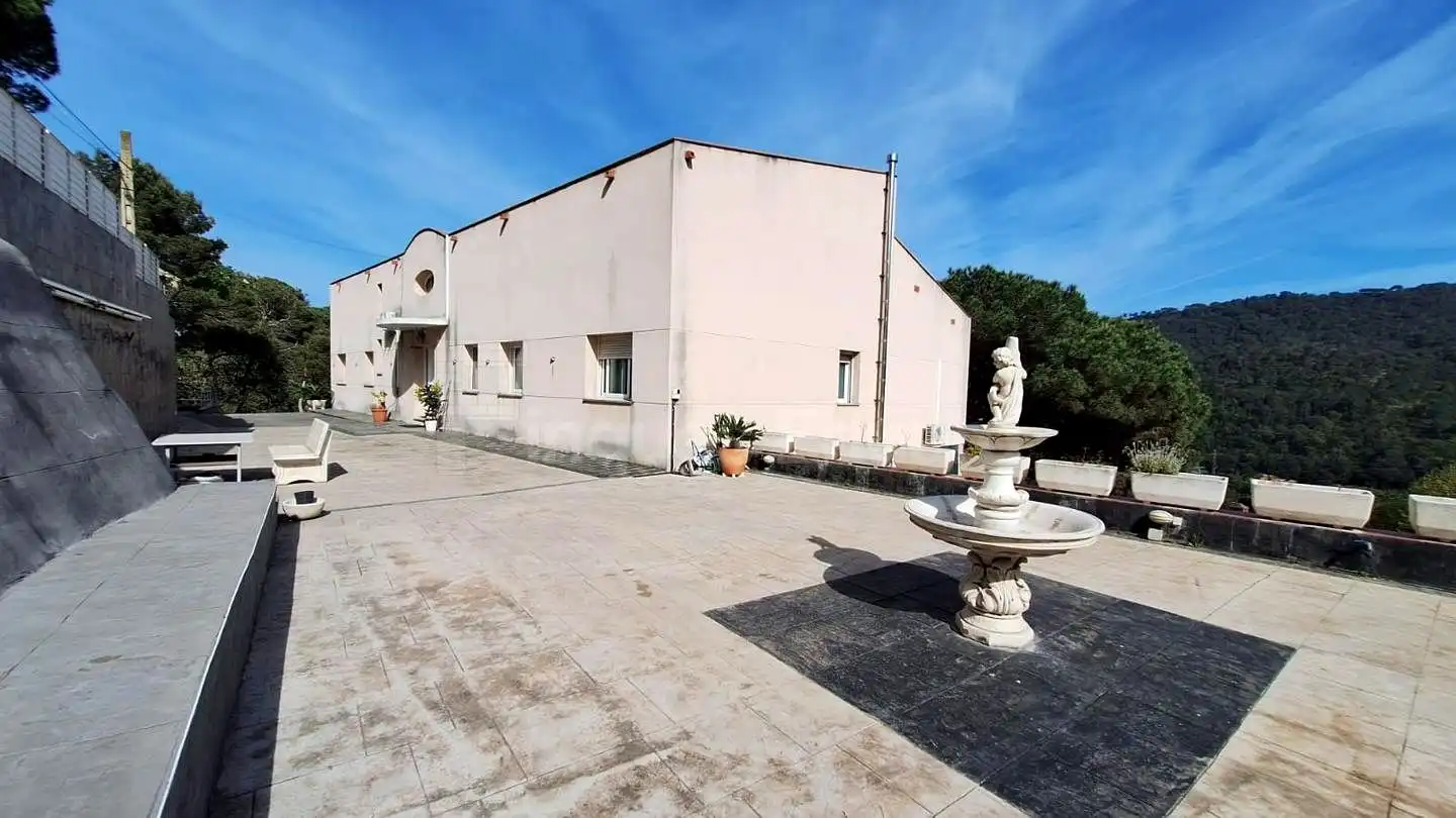 Vista exterior de Casa o xalet en venda en Argentona amb Terrassa