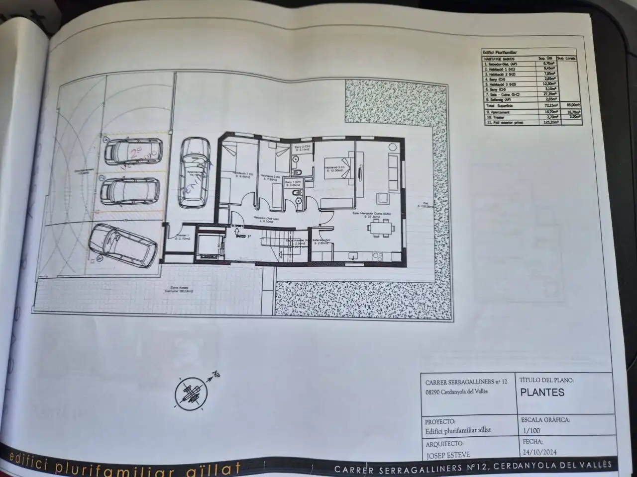 Ático en venta en Cerdanyola del Vallès con Parquet y Terraza