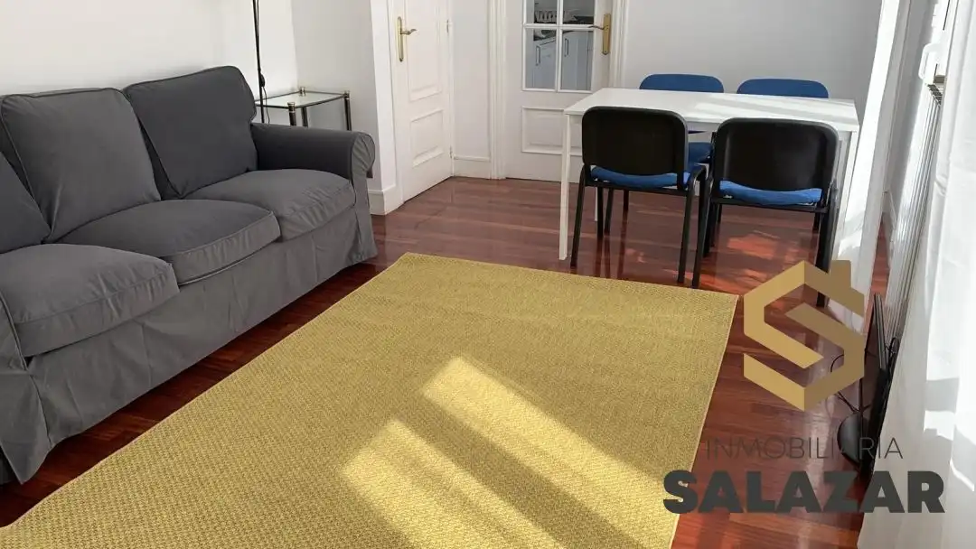 Living room of Flat for rent in Bilbao   with Heating and Balcony