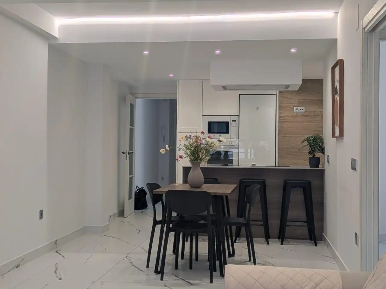 Kitchen of Flat for sale in Córdoba  with Air Conditioner, Terrace and Furnished