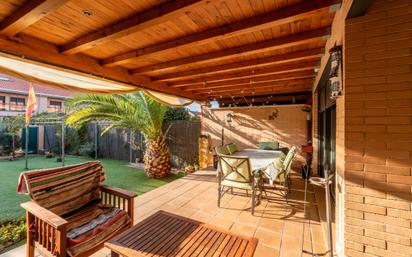 Terrace of Single-family semi-detached for sale in Navalcarnero  with Heating, Private garden and Parquet flooring