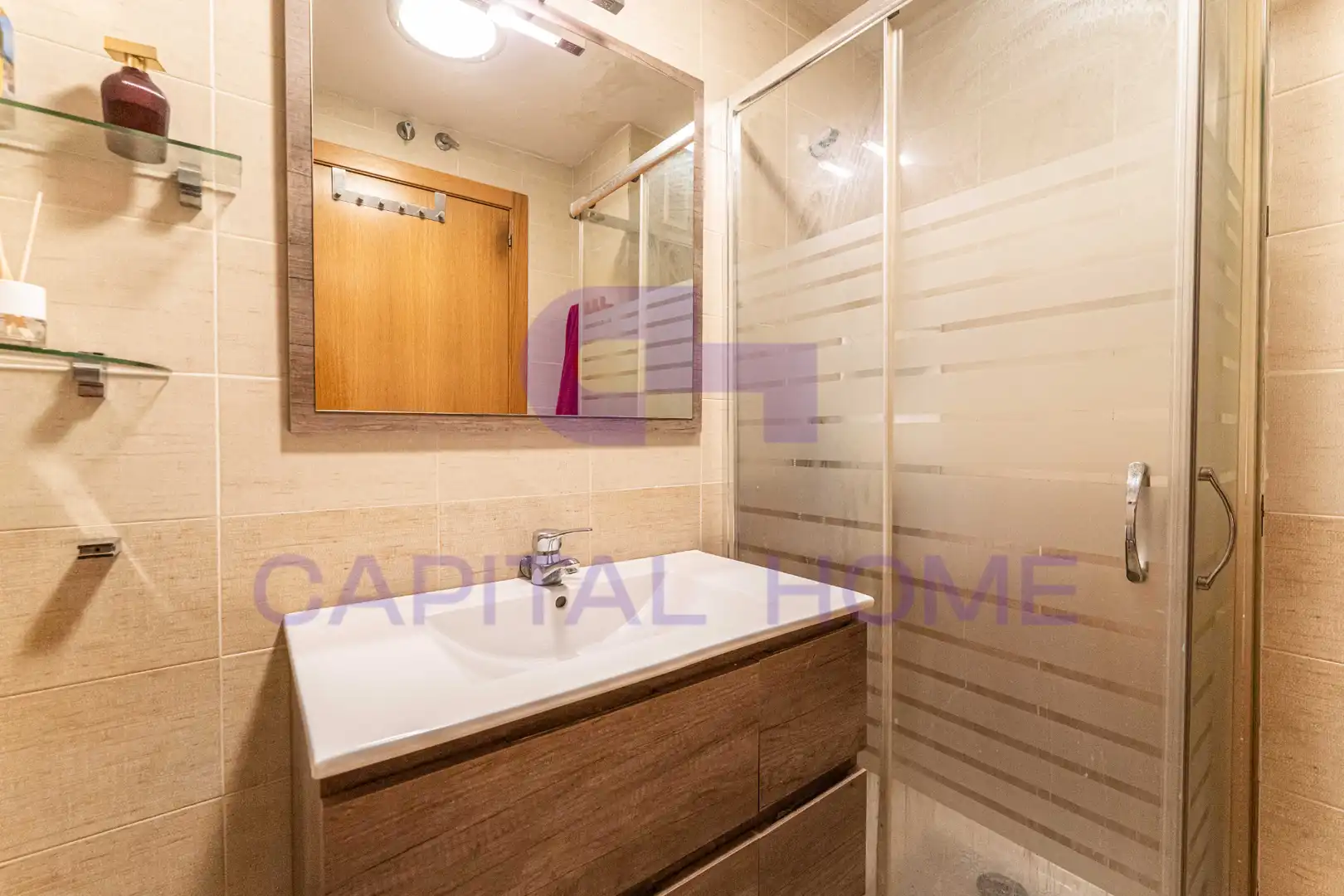 Badezimmer von Dachboden zum Verkauf in Arroyomolinos (Madrid) mit Klimaanlage, Heizung und Terrasse