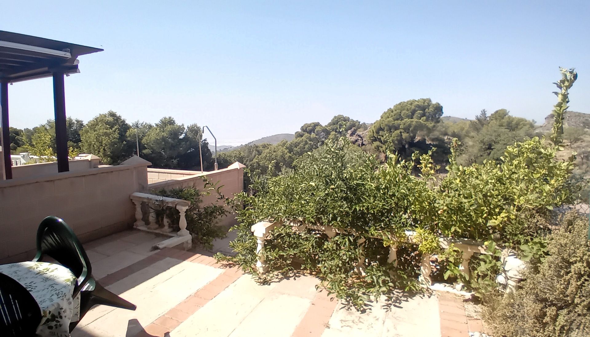 Terrassa de Casa adosada en venda en Enix amb Aire condicionat, Jardí privat i Terrassa