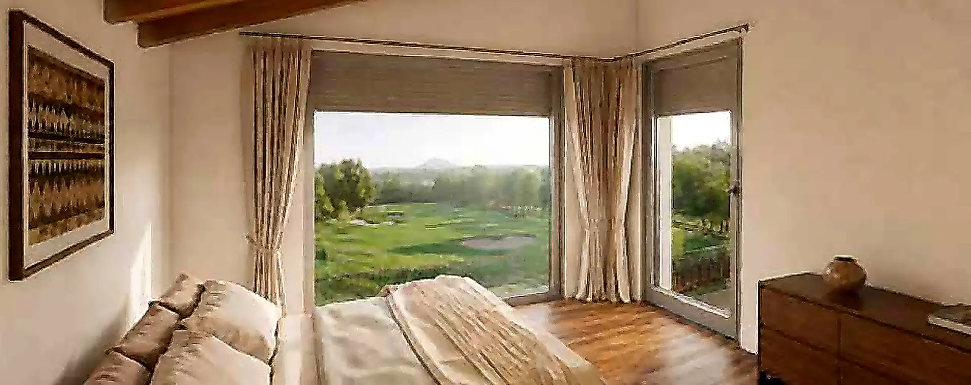 Schlafzimmer von Haus oder Chalet zum Verkauf in Palazuelos de Eresma mit Heizung, Privatgarten und Abstellraum